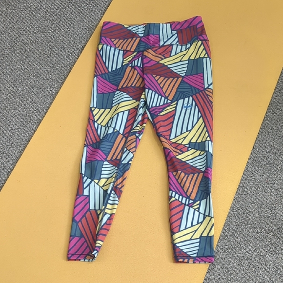 Janji Pants - Janji Colorful Geometric Leggings